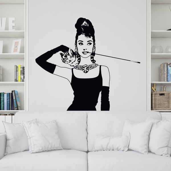 Vinilos Decorativos: Audrey Breakfast