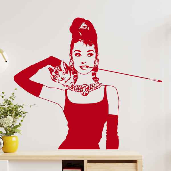 Vinilos Decorativos: Audrey Breakfast