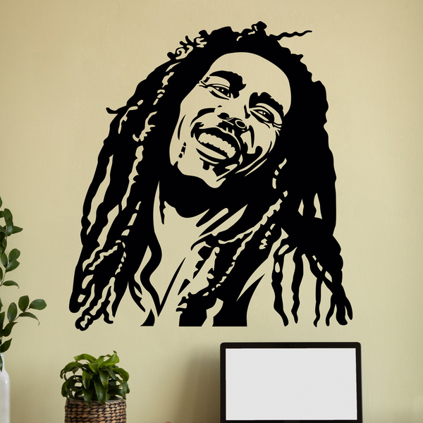 Vinilos Decorativos: Bob Marley 0