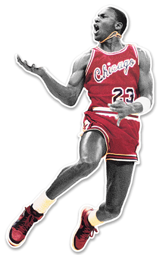 Pegatinas: Michael Jordan