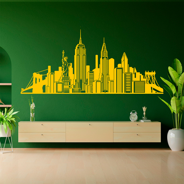 Vinilos Decorativos: Skyline New York 