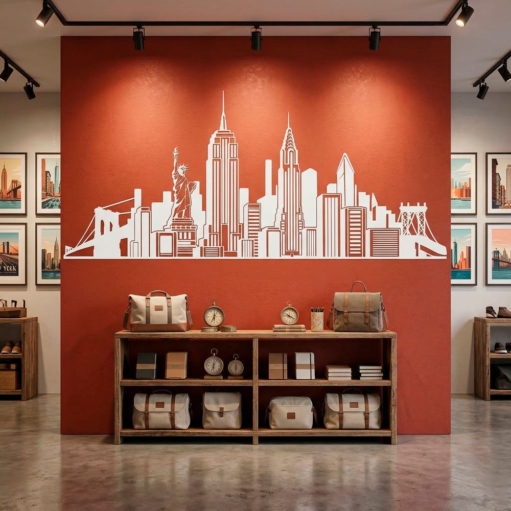 Vinilos Decorativos: Skyline New York 