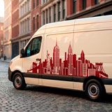 Vinilos Decorativos: Skyline New York  6