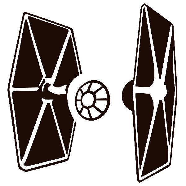 Pegatinas: TIE Fighter Star Wars