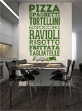 Vinilos Decorativos: Gastronomía de Italia 4