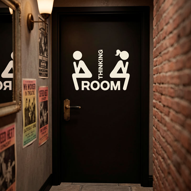 Iconos WC pensando 11/12