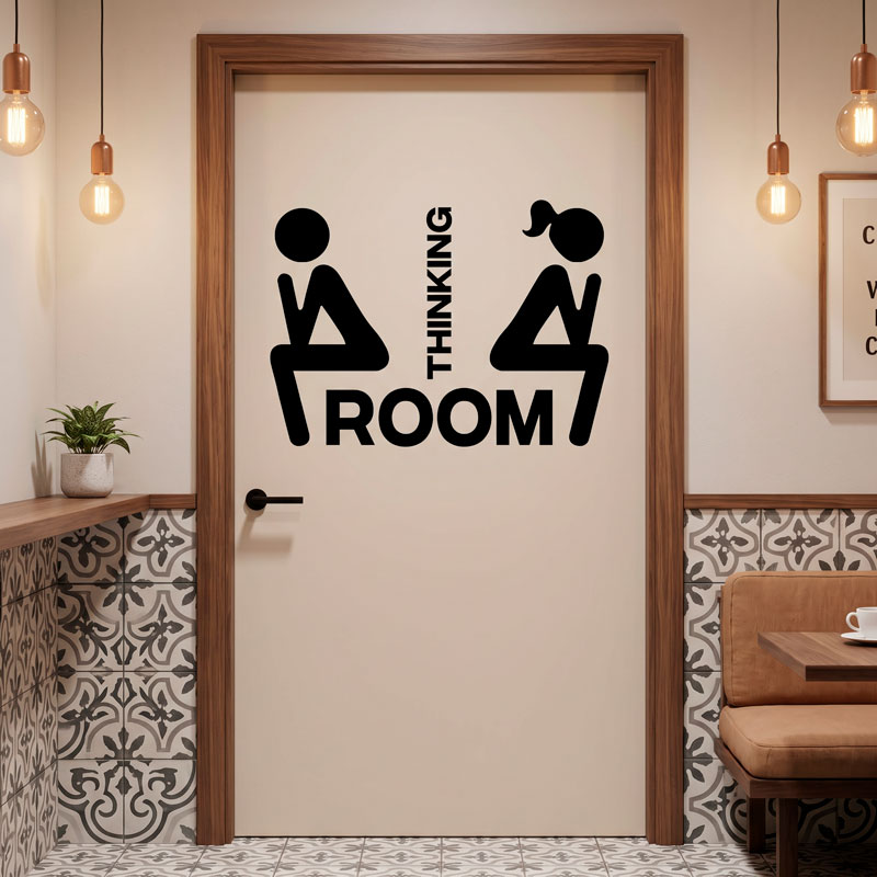 Iconos WC pensando 5/12