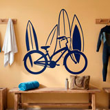 Vinilos Decorativos: Bicicleta y surf 11