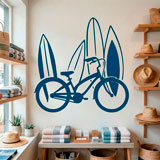 Vinilos Decorativos: Bicicleta y surf 12