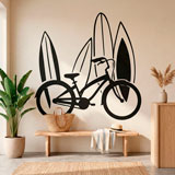 Vinilos Decorativos: Bicicleta y surf 6