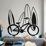Vinilos Decorativos: Bicicleta y surf 7