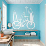Vinilos Decorativos: Bicicleta y surf 10