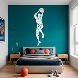 Vinilos Decorativos: Jugador de baloncesto tirando 11