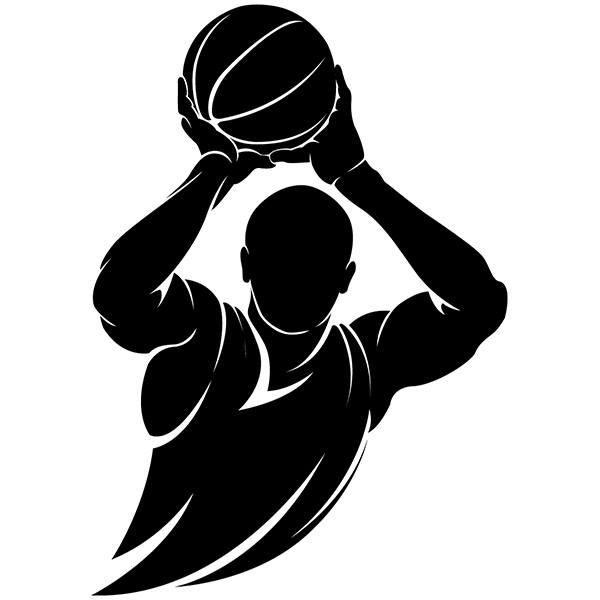 picnic costo peso Jugador de baloncesto tiro libre | TeleAdhesivo.com