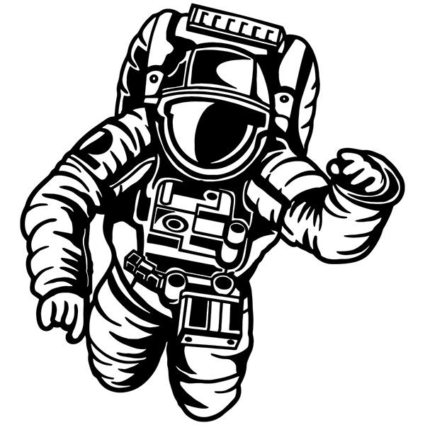 Vinilos Infantiles: Astronauta en el espacio