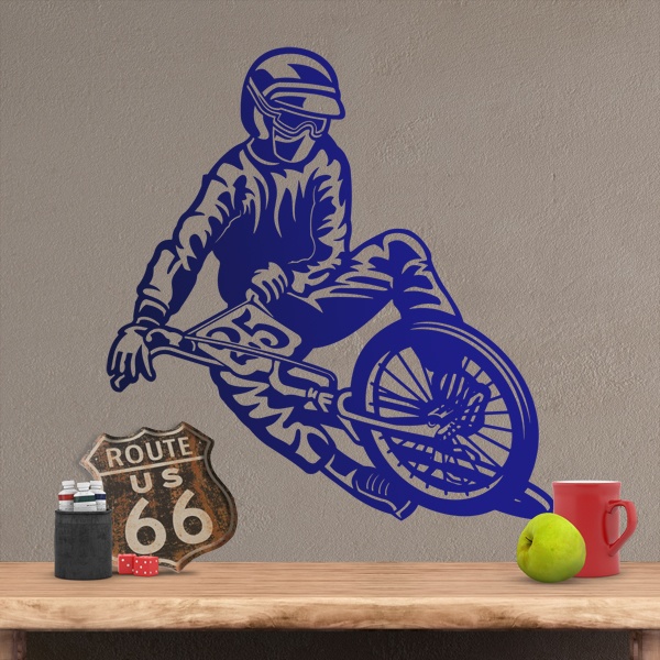 Vinilos Decorativos: Bmx pirueta