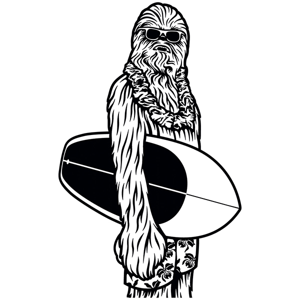 Vinilos Decorativos: Chewbacca California