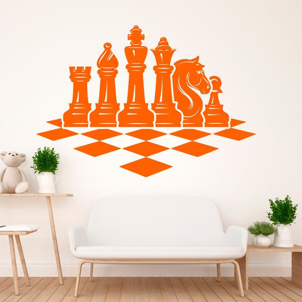 Vinilos Decorativos: Tablero de ajedrez