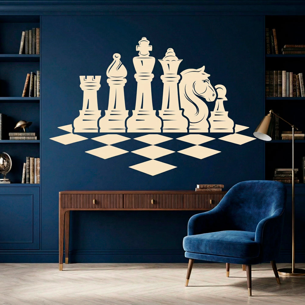 Vinilos Decorativos: Tablero de ajedrez