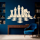 Vinilos Decorativos: Tablero de ajedrez 5