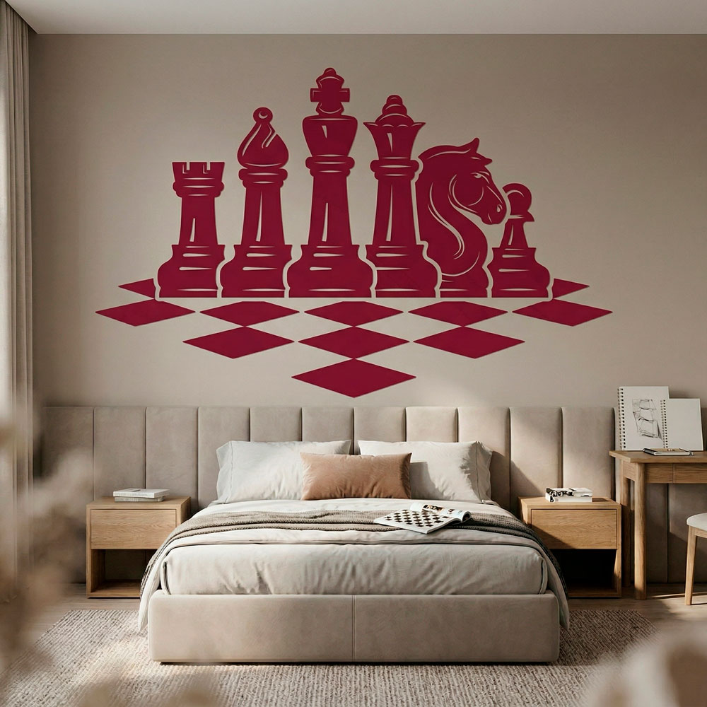 Vinilos Decorativos: Tablero de ajedrez