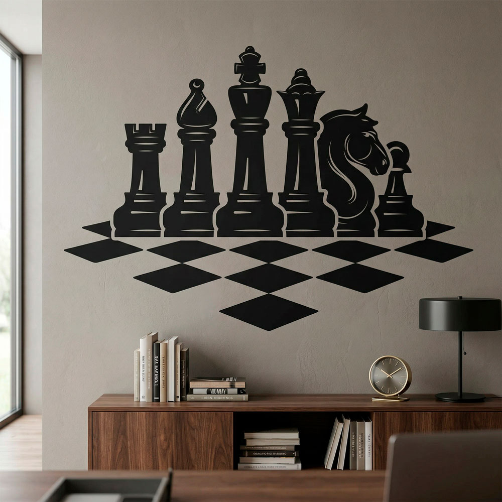 Vinilos Decorativos: Tablero de ajedrez