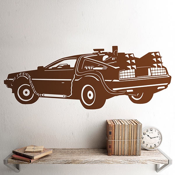 Vinilos Decorativos: DeLorean, Regreso al Futuro