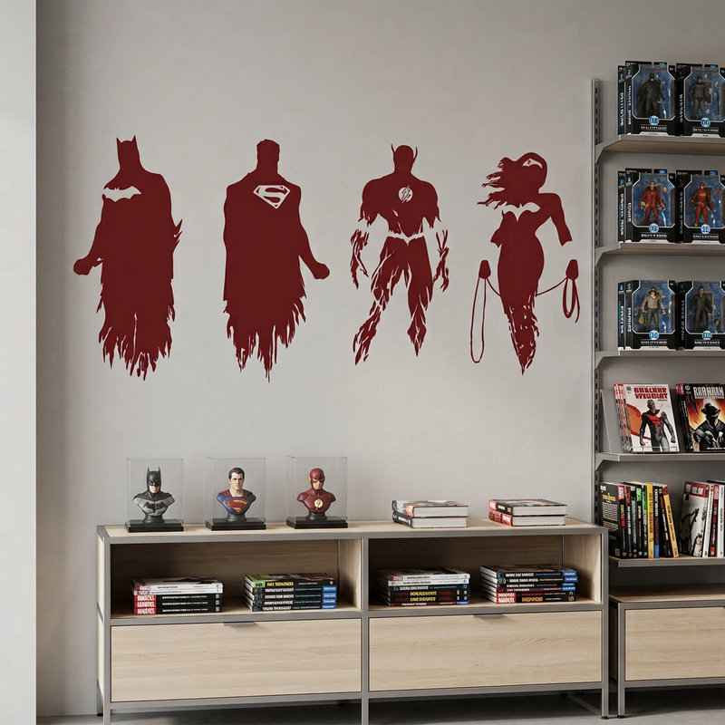 Vinilos Decorativos: La Liga de la Justicia