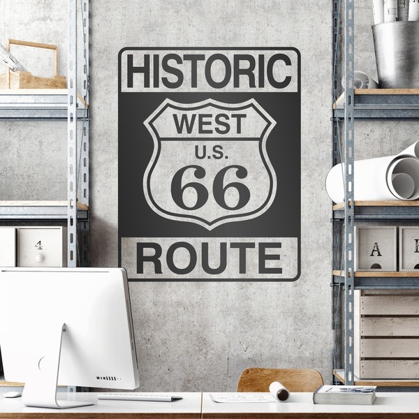Vinilos Decorativos: Historic Route 66 0