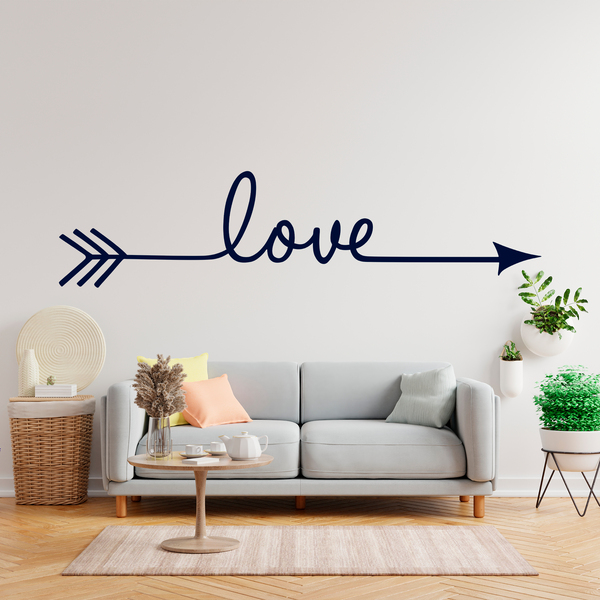 Vinilos Decorativos: Flecha Love