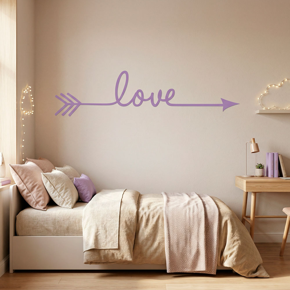 Vinilos Decorativos: Flecha Love