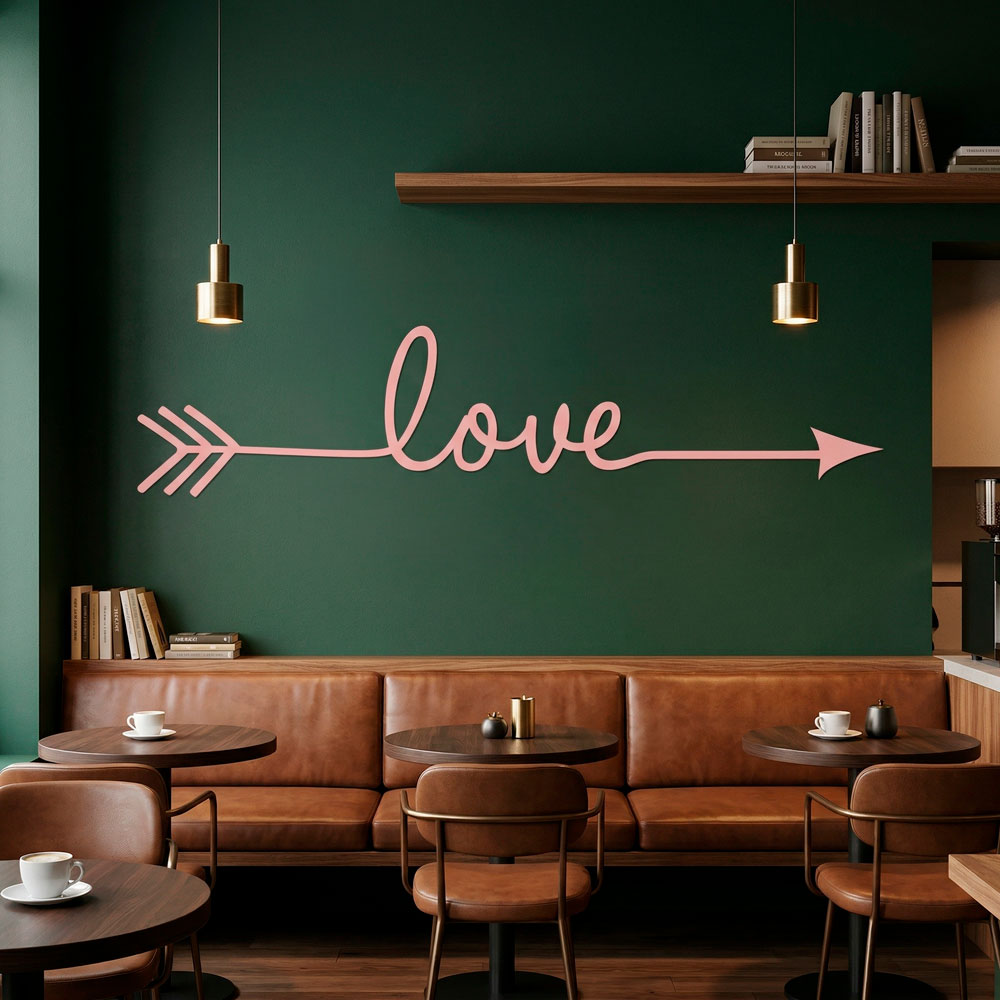 Vinilos Decorativos: Flecha Love