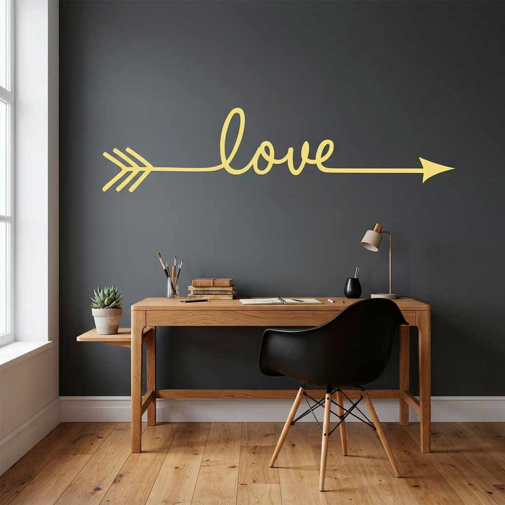 Vinilos Decorativos: Flecha Love