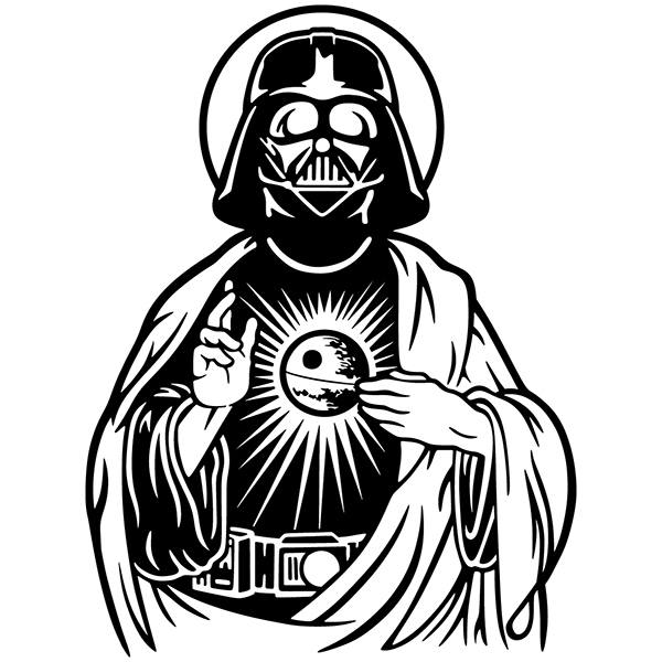 Vinilos Decorativos: Darth Vader Sagrado Corazón
