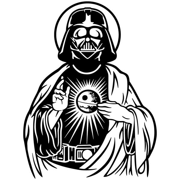 Vinilos Decorativos: Darth Vader Sagrado Corazón