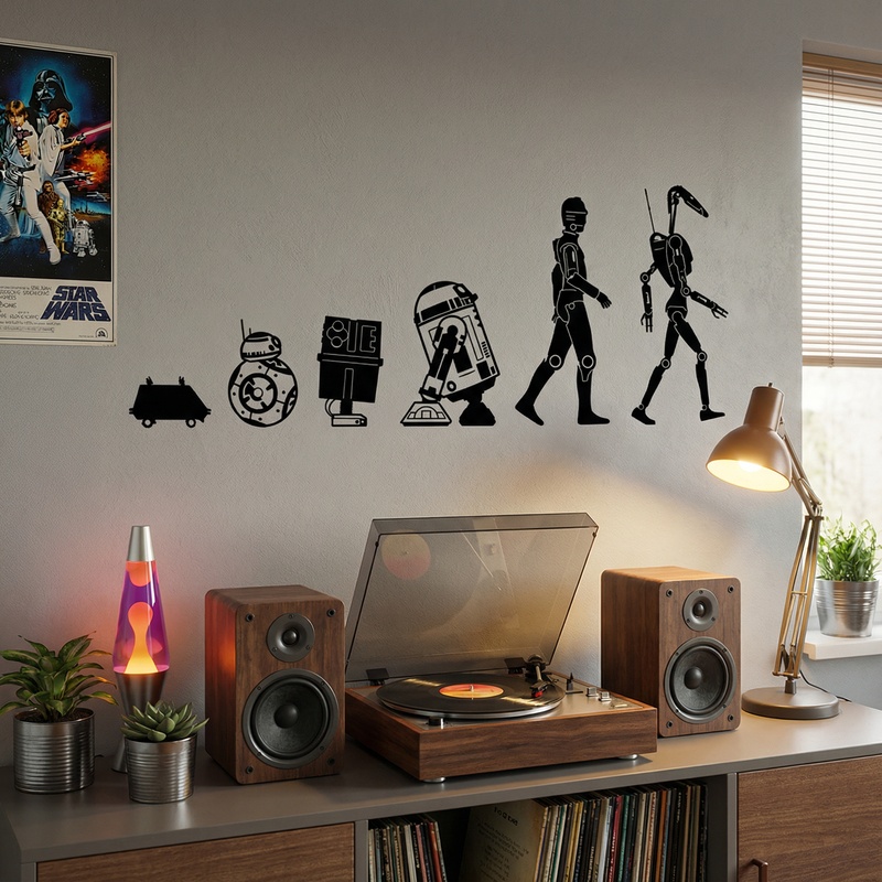 Vinilos Decorativos: Evolution Droide
