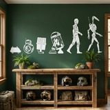 Vinilos Decorativos: Evolution Droide 18