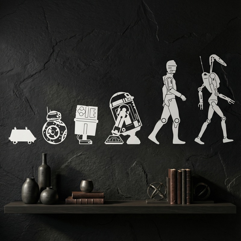 Vinilos Decorativos: Evolution Droide