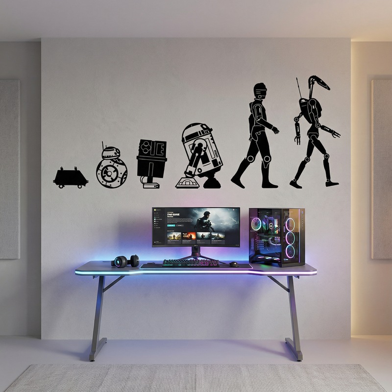 Vinilos Decorativos: Evolution Droide