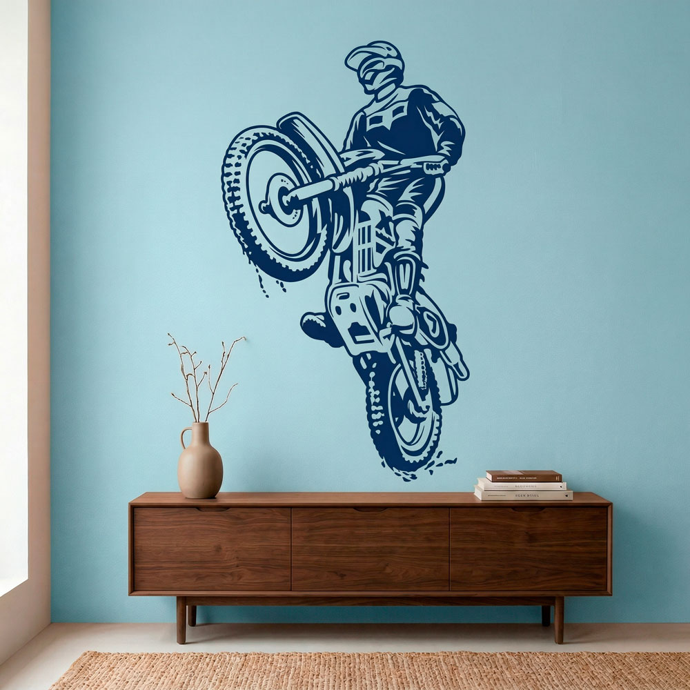 Vinilos Decorativos: Motocross Trial