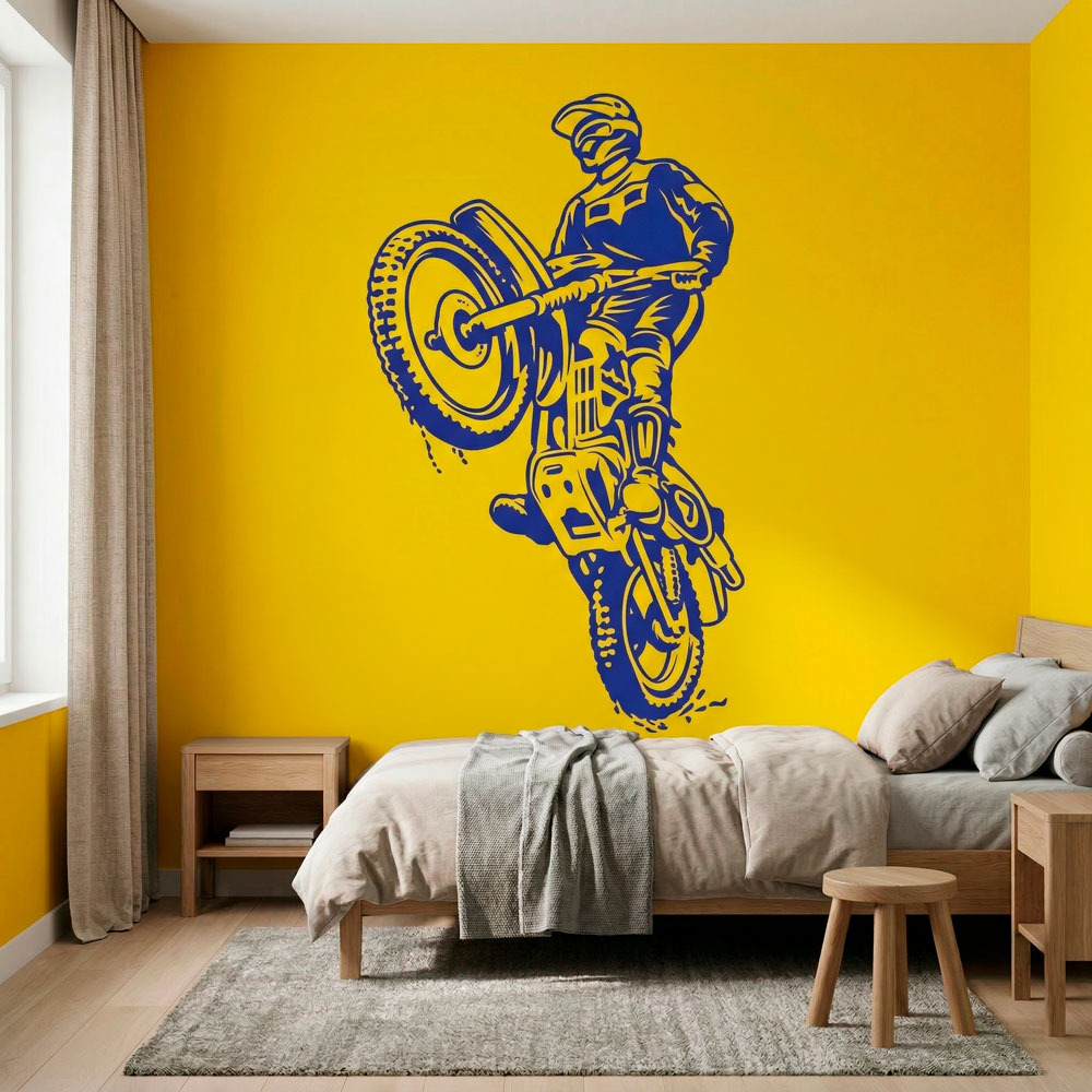 Vinilos Decorativos: Motocross Trial