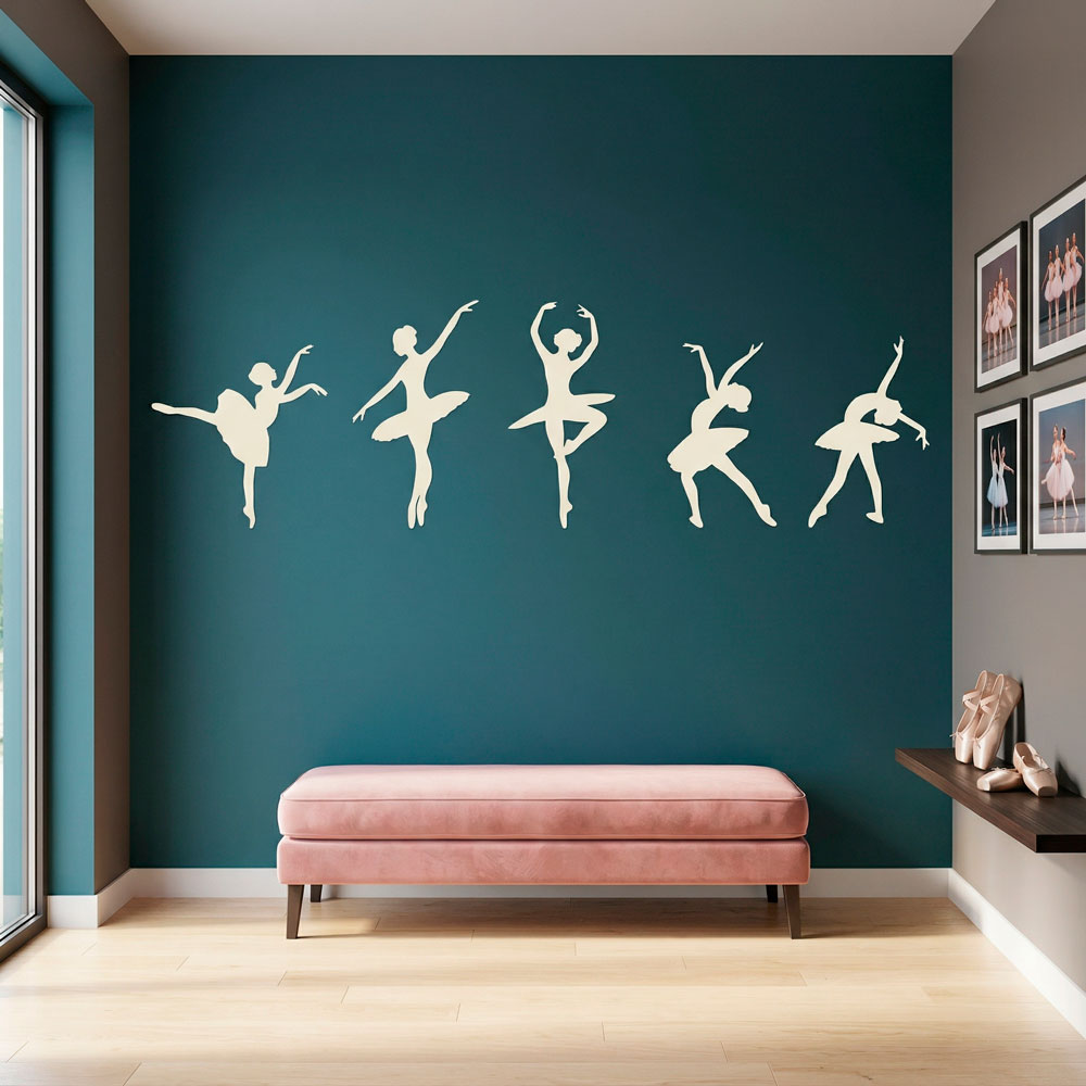 Vinilos Decorativos: Figuras de Ballet