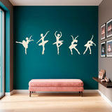 Vinilos Decorativos: Figuras de Ballet 8