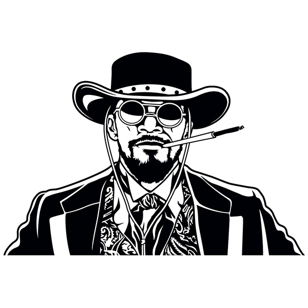 Vinilos Decorativos: Django desencadenado