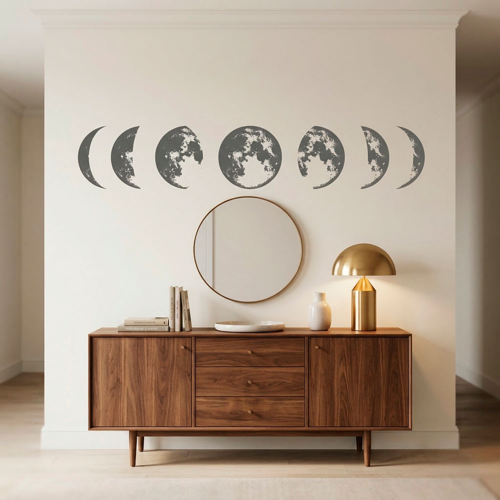 Vinilos Decorativos: Fases lunares