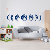 Vinilos Decorativos: Fases lunares 4