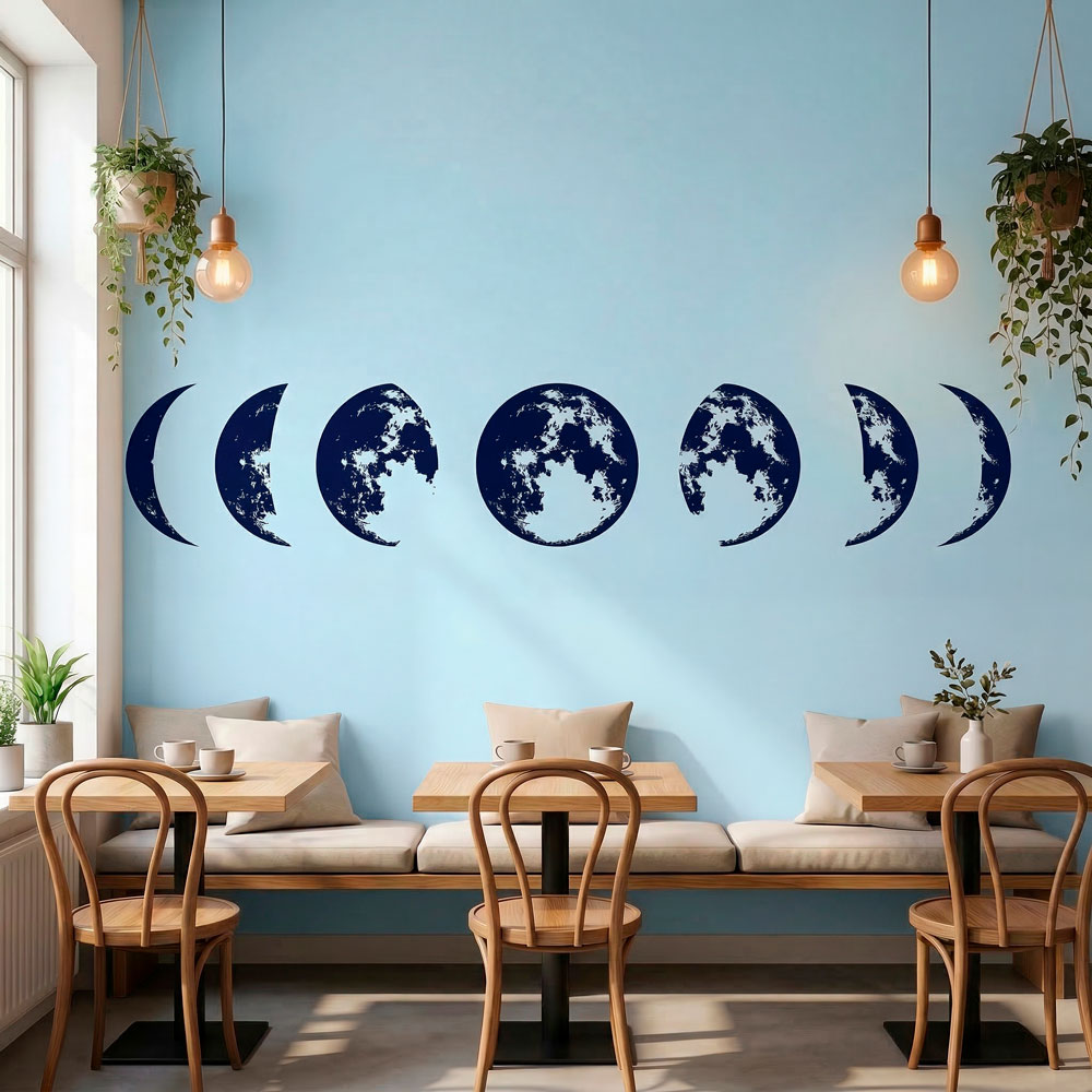 Vinilos Decorativos: Fases lunares