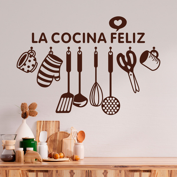 Vinilos Decorativos: La cocina feliz