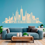 Vinilos Decorativos: Skyline New York 2018 3