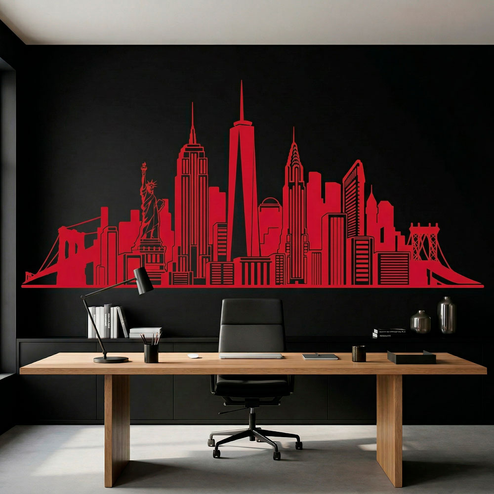 Vinilos Decorativos: Skyline New York 2018